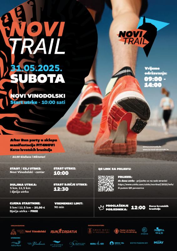 Drugo izdanje Novi trail utrke u Novom Vinodolskom